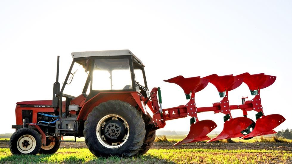 Pług pługi obrotowy obracalny mały Agro-Masz zabezpieczenie zrywalne — zdjęcie 5