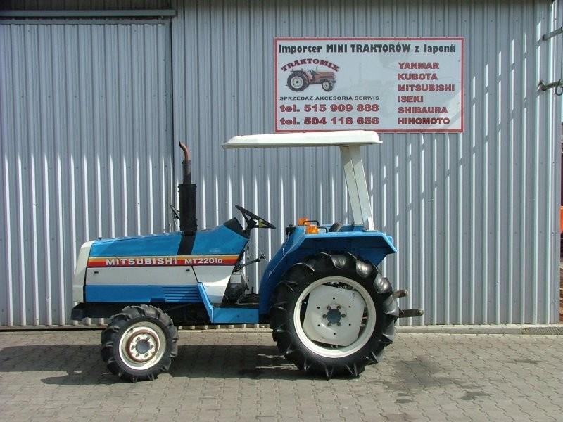 Mini Ttaktorek Mitsubishi MT2201D, 22KM, 4x4 — zdjęcie 4