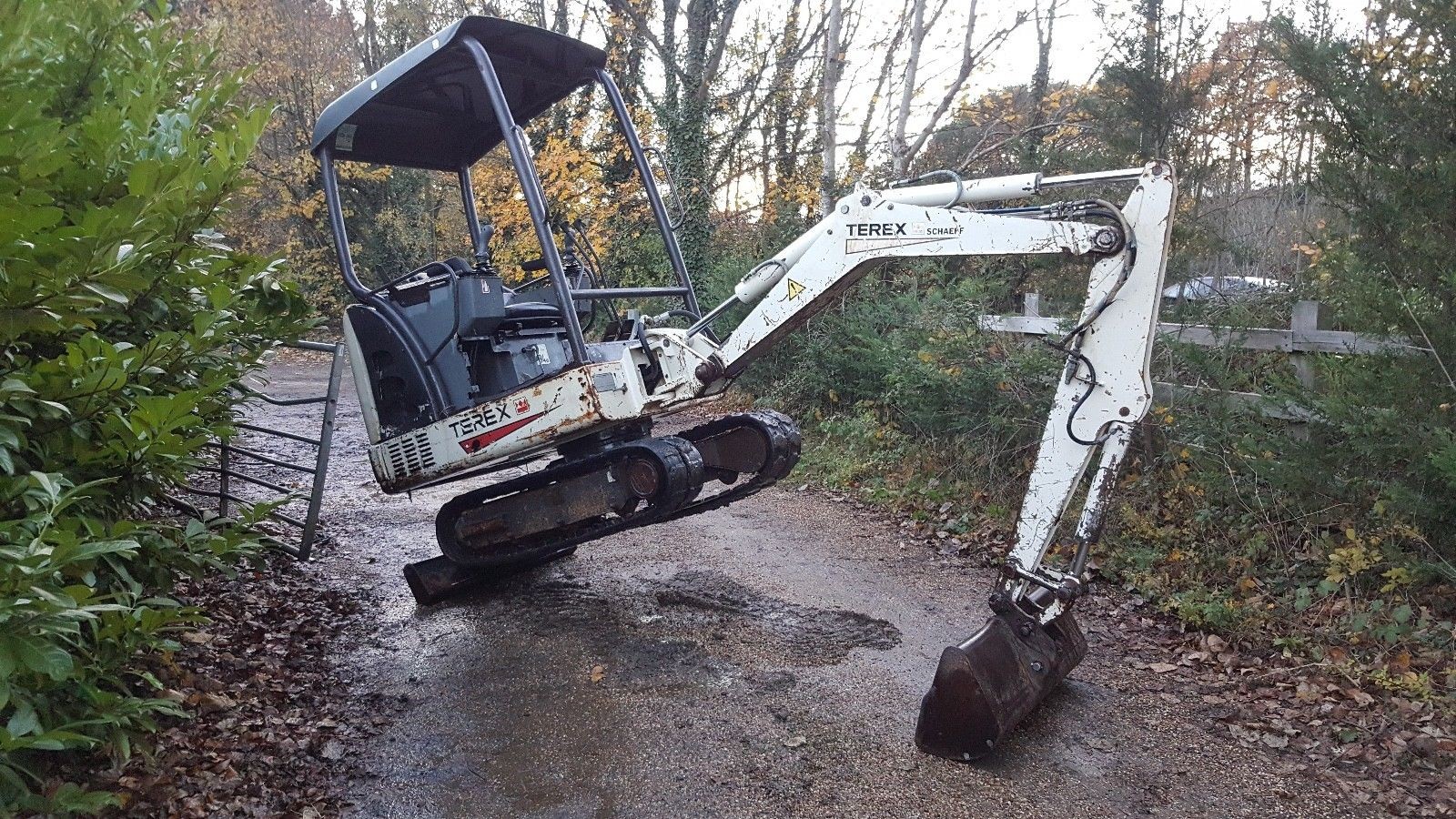 Minikoparka Terex II HRR-Terx — zdjęcie 1