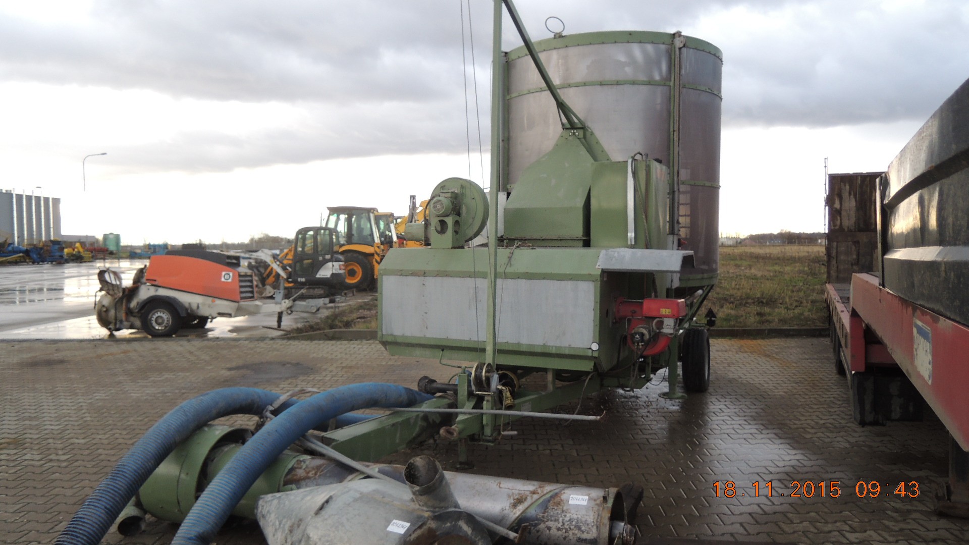 Mobilna suszarnia zbóż Agrimec AS1000 nr ser. 2375 2012r. — zdjęcie 4