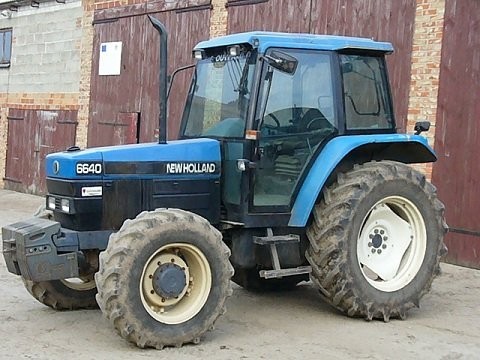sprzedam ciągnik newholland 6640 — zdjęcie 1