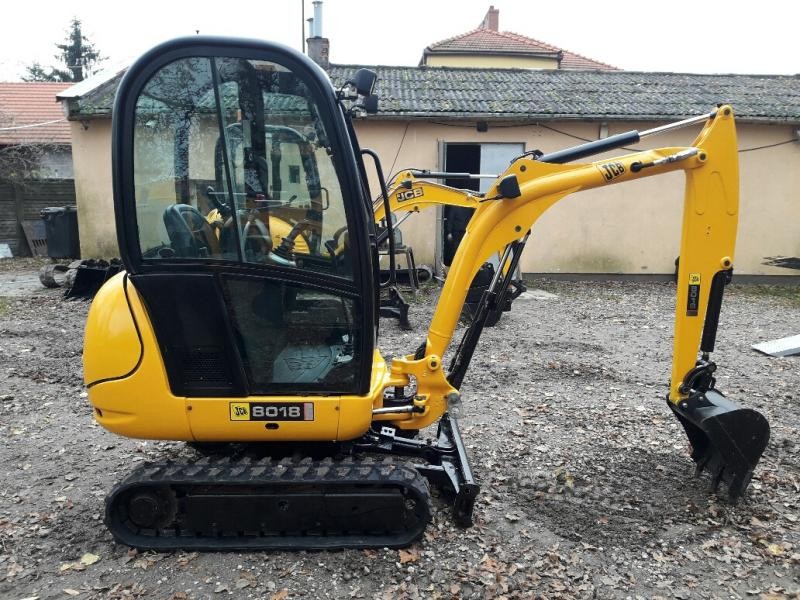 Minikoparka JCB 8018 2011 rok — zdjęcie 4