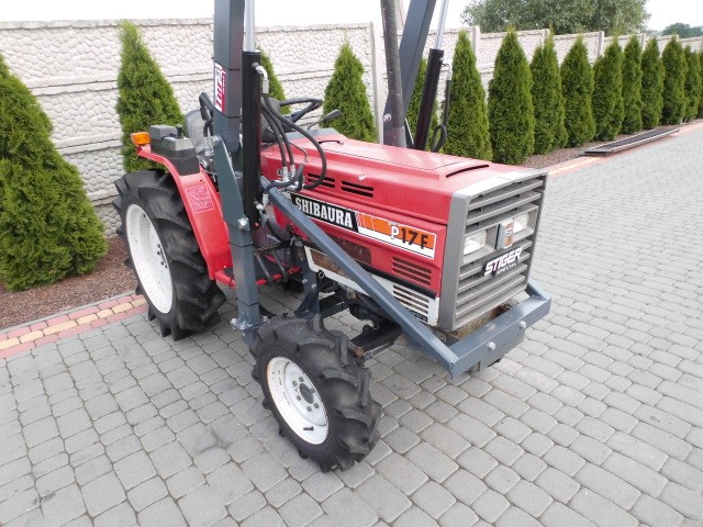 Shibaura P17 4x4 17 PS ładowacz czołowy TUR mini traktor — zdjęcie 2