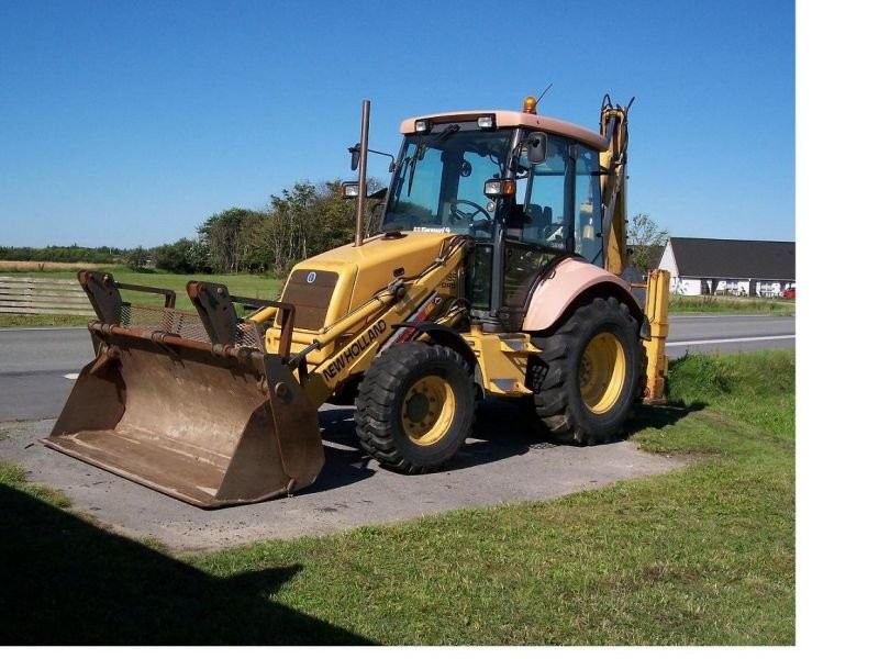 ŁADOWARKO KOPARKA NEW HOLLAND NH95 '97 — zdjęcie 1