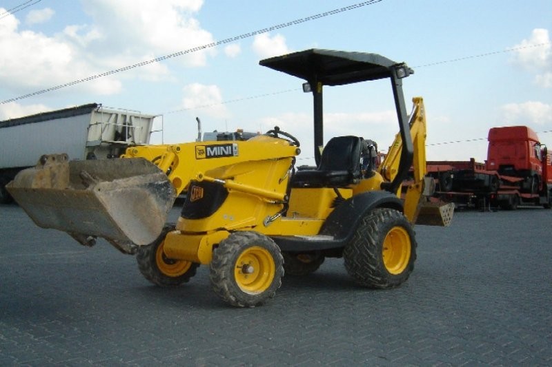 WYPRZEDAŻ MASZYN -JCB Mini CX mini koparkoładowark — zdjęcie 1