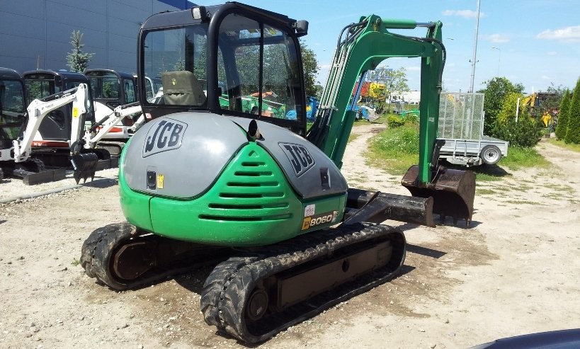 JCB 8060 2006 59KM 2800mh 803 8025 LEASING GWR — zdjęcie 3