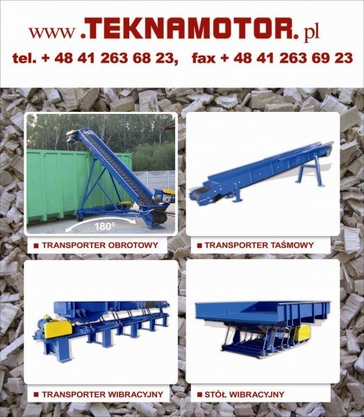 Wood chipper, Holzhacker, Hacker, Rębak Teknamotor — zdjęcie 1