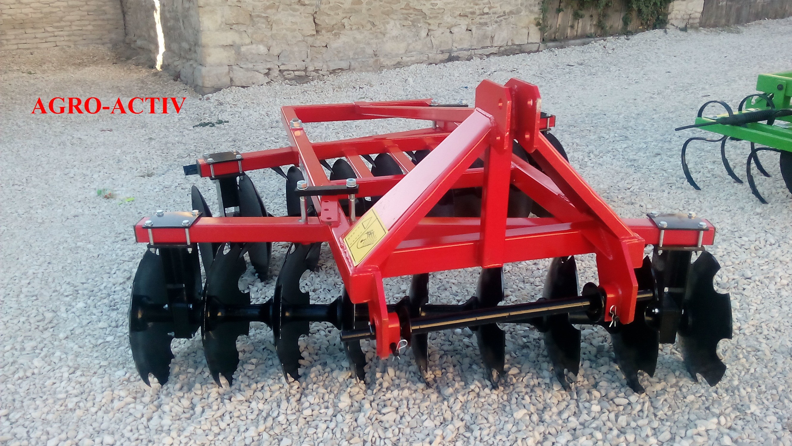 Brona Talerzowa Zawieszana Dwuwalcowa V2/18 talerzy 2m STRUMYK AGRO-AC — zdjęcie 2