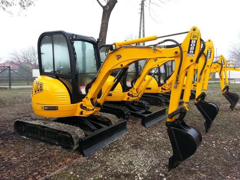 JCB 8025 ZTS minikoparka 2007 rok