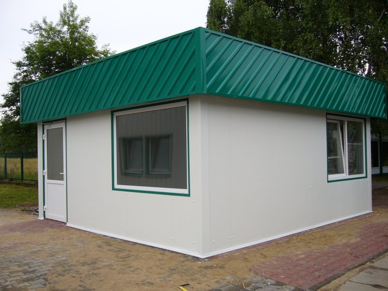 pawilon,kiosk,sklep,plyta warstwowa,plyta obornick — zdjęcie 1