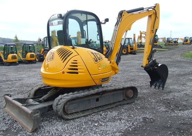 JCB 8055 RTS, rok 2008 — zdjęcie 3