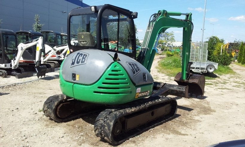 JCB 8060 2006 59KM 2800mh 803 8025 LEASING GWR — zdjęcie 3
