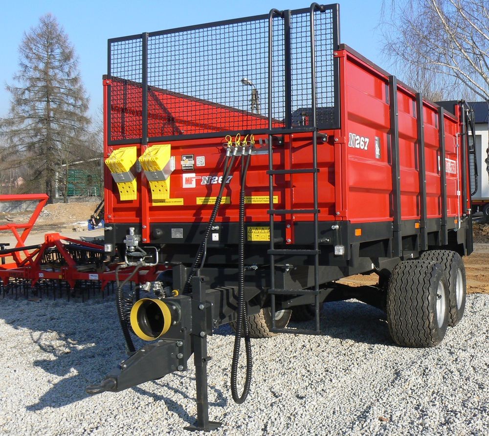 Rozrzutnik obornika Metal-Fach N267 - 8t — zdjęcie 1