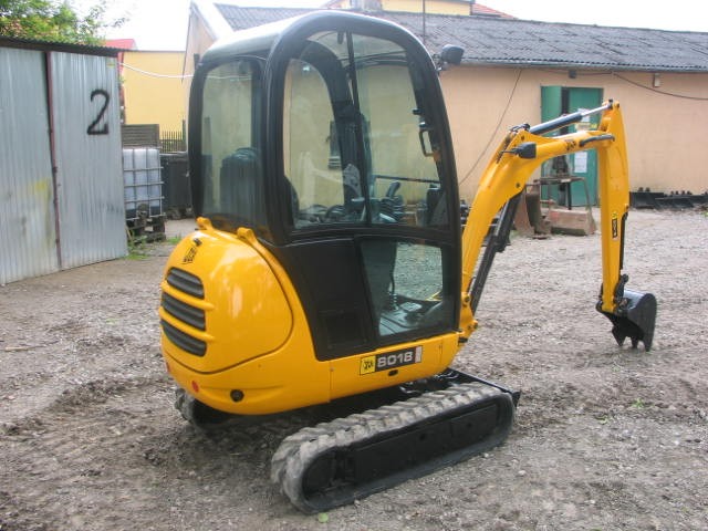 Minikoparki JCB 8018 - 2007, 2010 - duży wybór — zdjęcie 4
