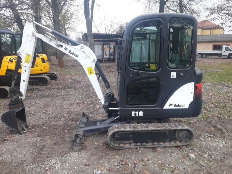 Bobcat E16 2014 rok - mini koparka — zdjęcie 5