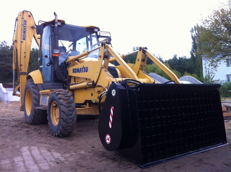 Mieszalnik do betonu do koparko-ładowarki CAT, JCB, KOMATSU, VOLVO — zdjęcie 6