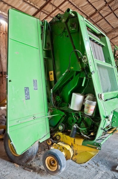 PRASA ZWIJAJĄCA JOHN DEERE 550 — zdjęcie 2