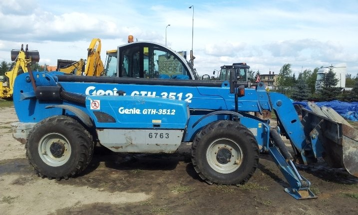 TEREX GENIE 3512 3500mh ŁADOWARKA TELESKOPOWA GENI — zdjęcie 3