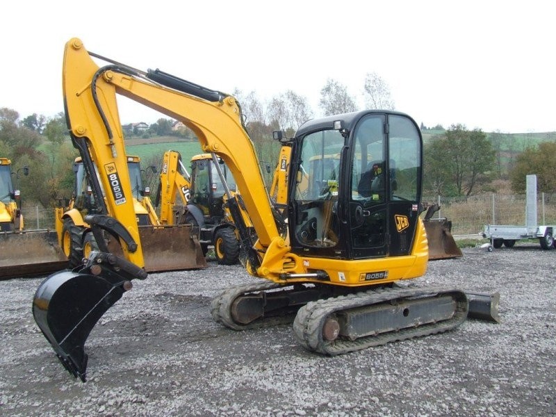 minikoparka JCB 8055 rok 2008.,. — zdjęcie 1
