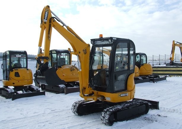 Minikoparka gąsienicowa JCB 8027 ZTS z roku 2005., — zdjęcie 2