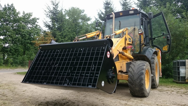 Mieszalnik do betonu do koparko-ładowarki CAT, JCB, KOMATSU, VOLVO — zdjęcie 1