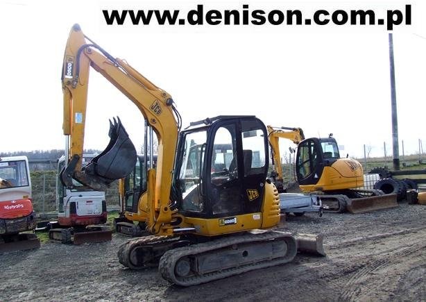 Minikoparka gąsienicowa JCB 8060 rok 2005