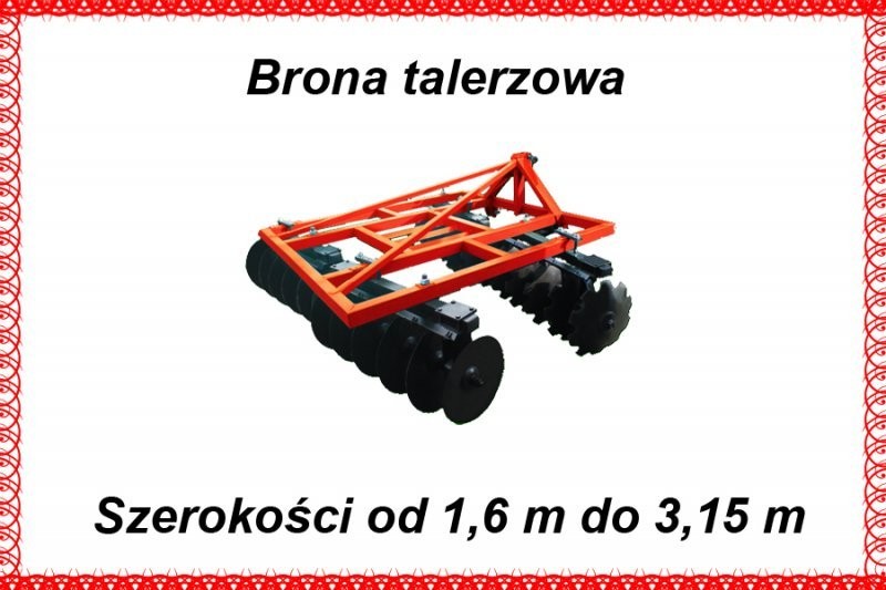 BRONA TALERZOWA 1,6 M 1,8 M 2,0 M 2,2 M 2,4 M RA — zdjęcie 2