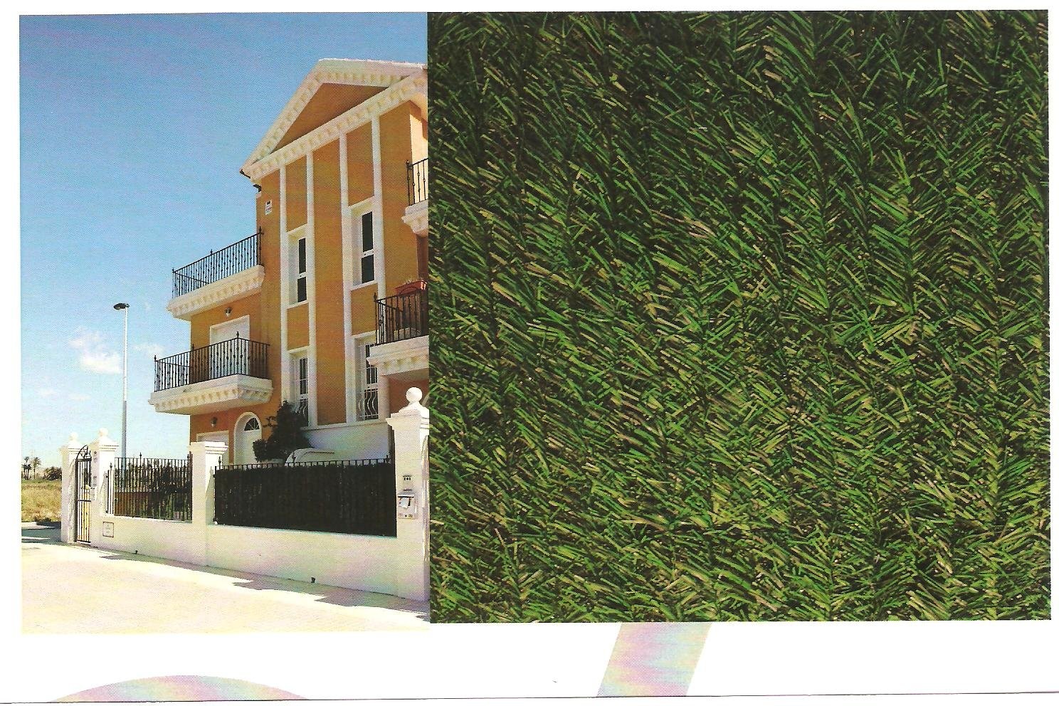 Seto artificial de hoja fina para vallas — zdjęcie 1