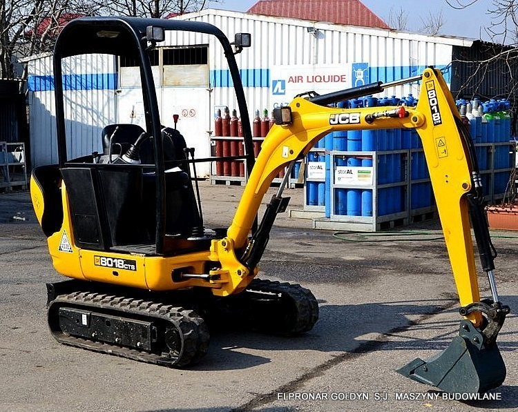 JCB 8018CTS minikoparka 2011r. pokazowa NOWA