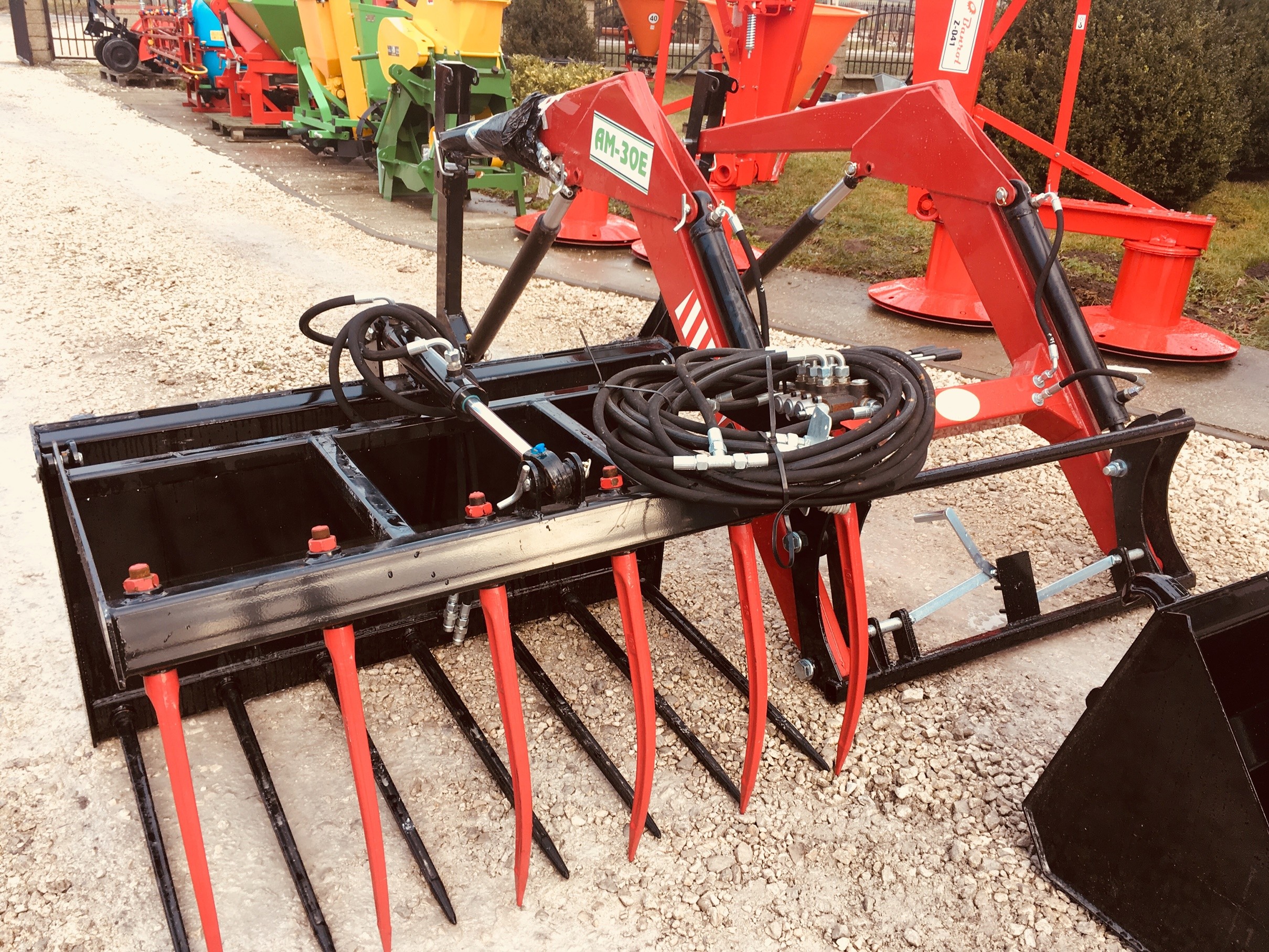 Ładowacz czołowy TUR C360 euroramka KOMPLET TRANSPORT  — zdjęcie 2