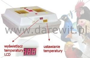 Inkubator jaj Klujnik elekrtoniczny wylęgi ptakó — zdjęcie 1