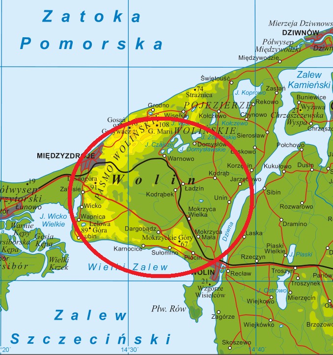 7 ha dzalek rekreacyjno-budowlanych sprzedam Wolin