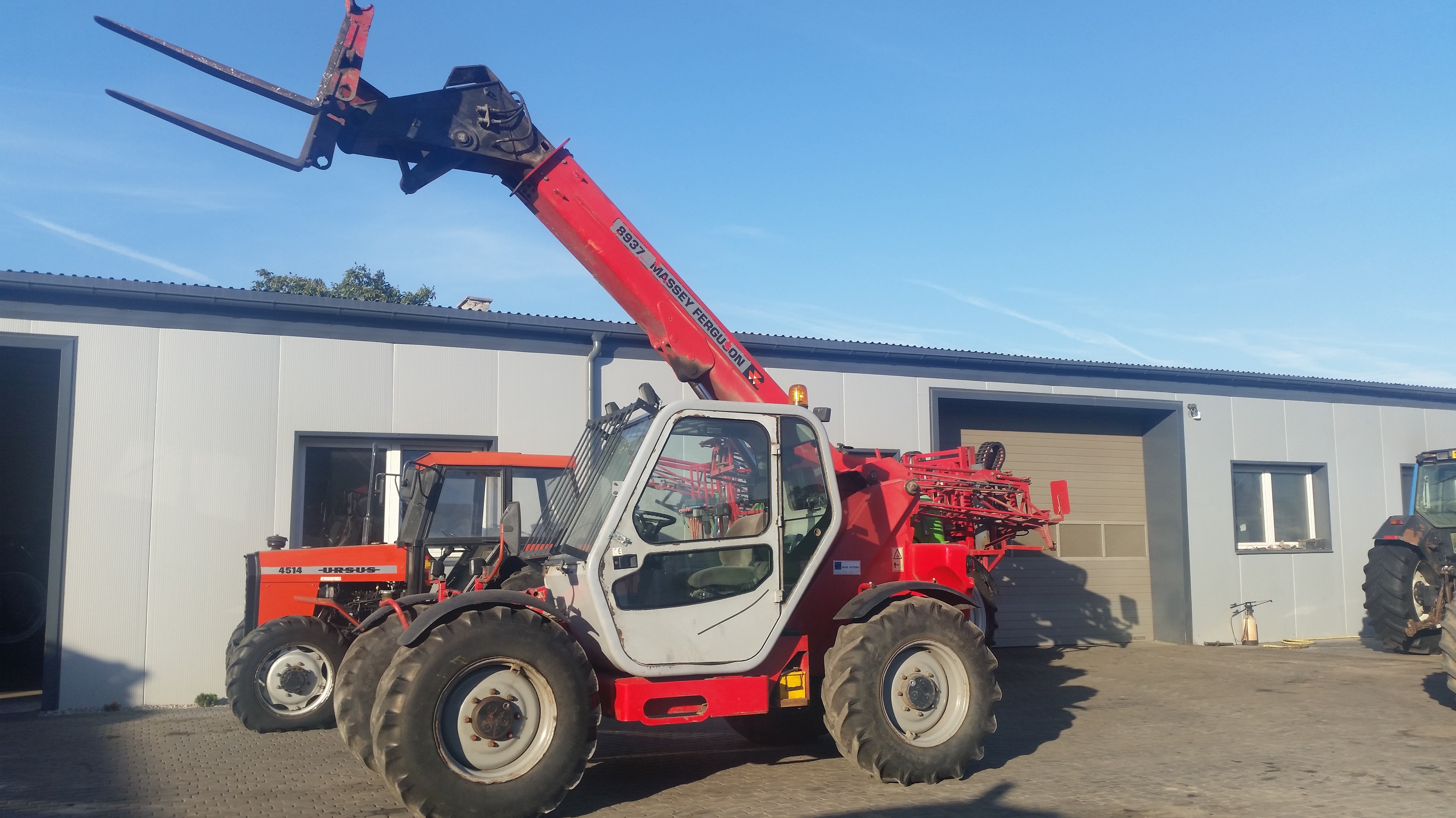 Massey Ferguson 8937 ŁADOWARKA Teleskopówka — zdjęcie 1