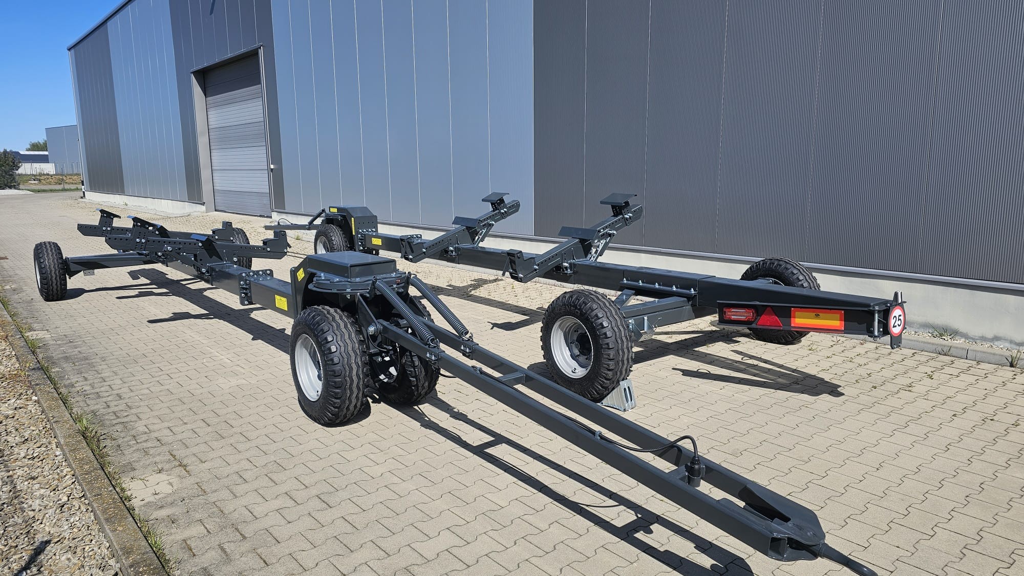 Wózek transportowy do hederu- różne typy — zdjęcie 2