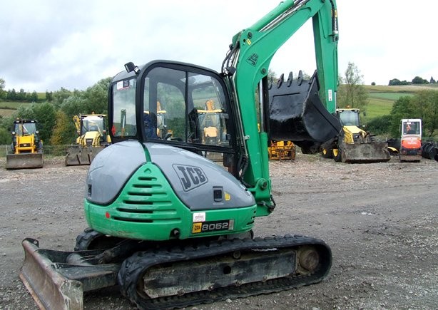 Minikoparka JCB 8052 ZTS z roku 2007 - 5 ton — zdjęcie 2