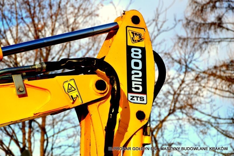 JCB MINI 8025  BARDZO DOBRY STAN KRAKÓW ELPRONAR — zdjęcie 1