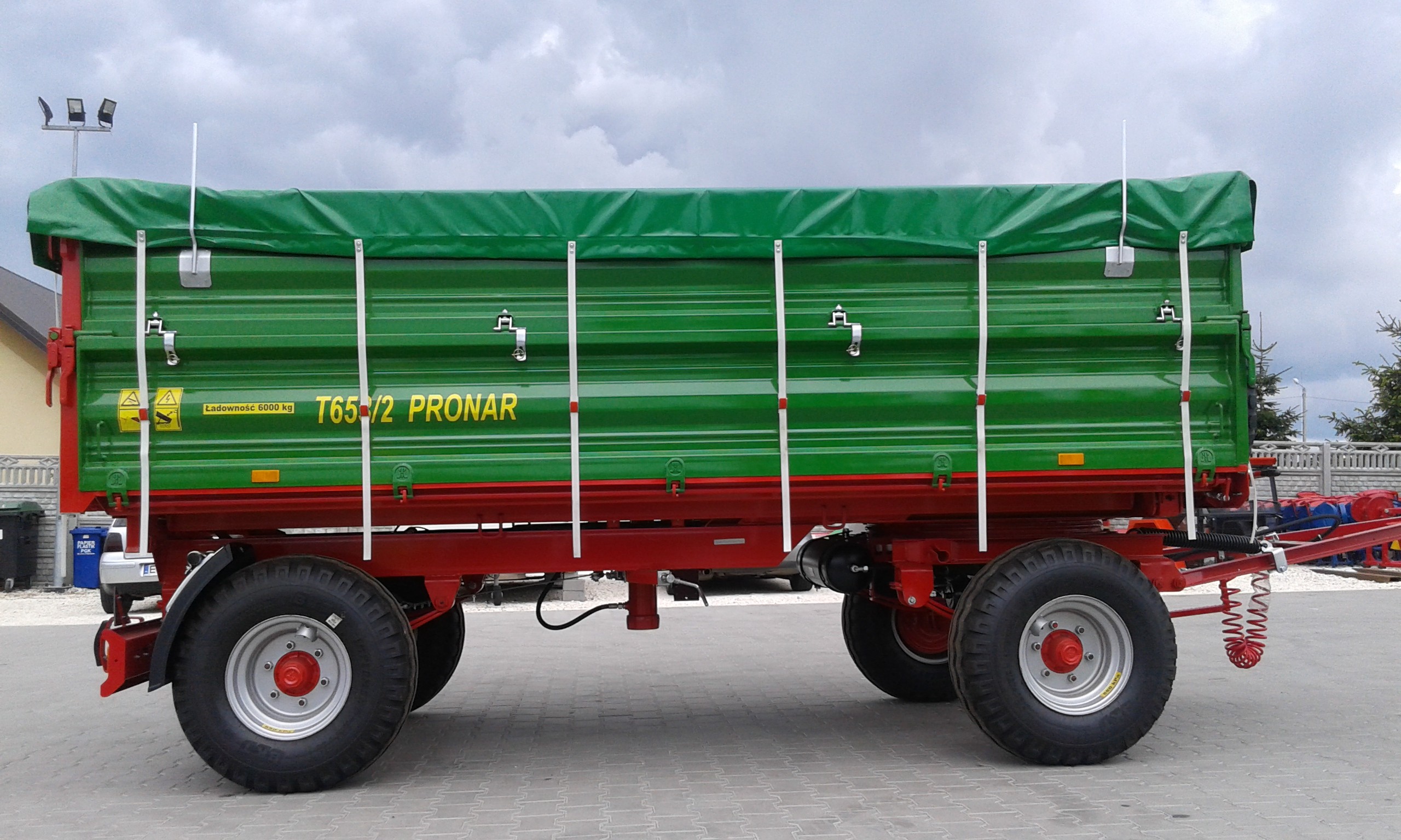 Przyczepa wywrotka Pronar T653/2 6t nie Wielton, Metal-Fach, Ursus — zdjęcie 3