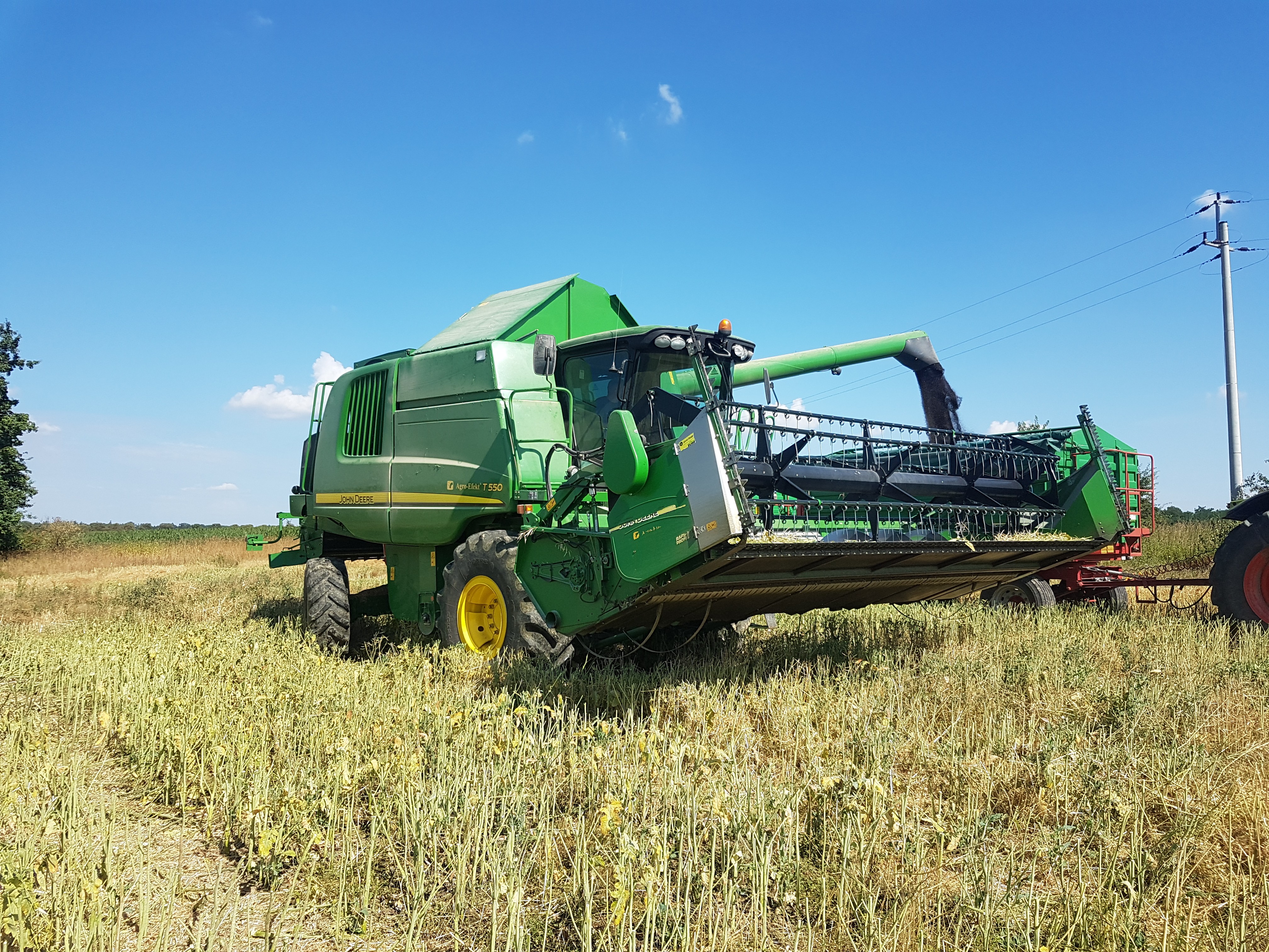Kombajn John Deere T550 2008r. — zdjęcie 3