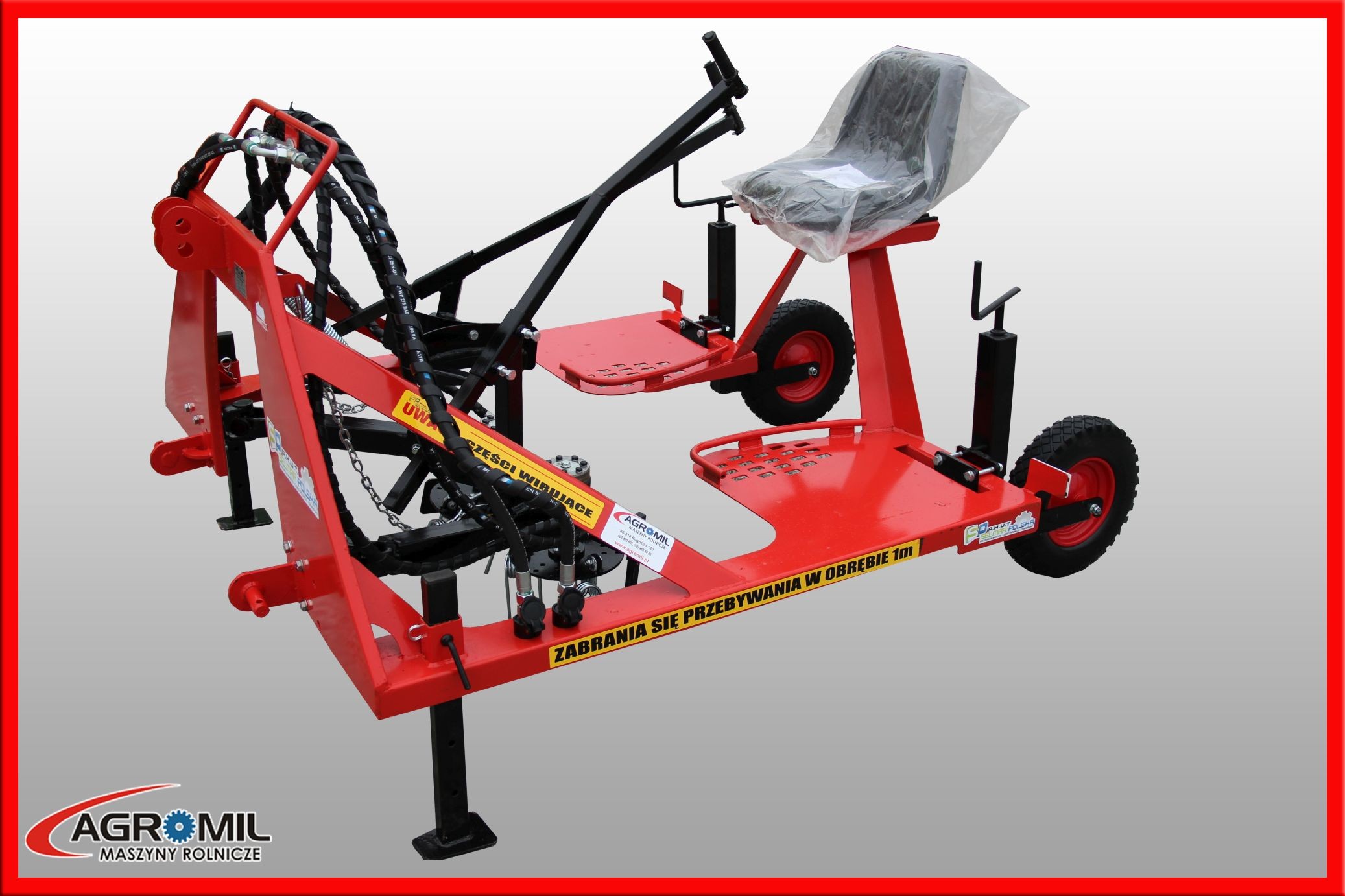 Pielnik hydrauliczny PH-1 Selmar pielniki PH-2 dwurzędowy — zdjęcie 4