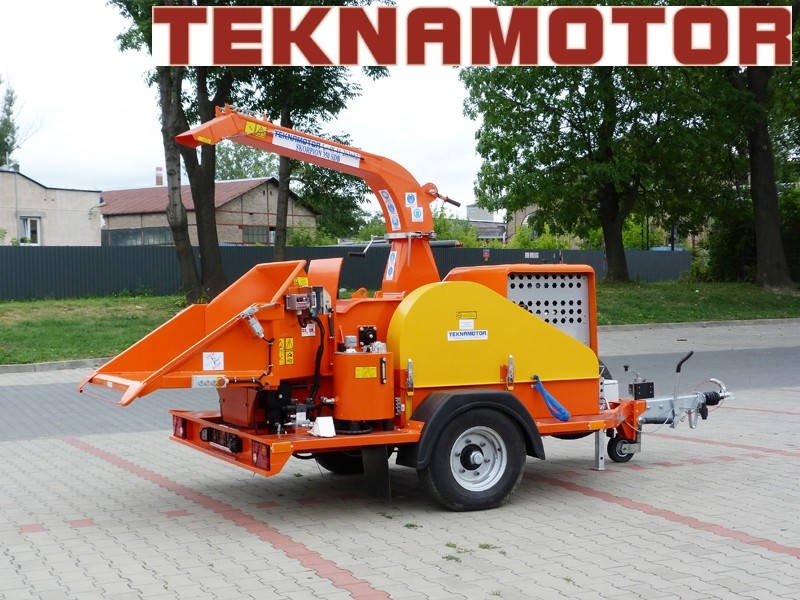 Mobilny rębak bębnowy do 25cm - Skorpion 350 SDB — zdjęcie 1