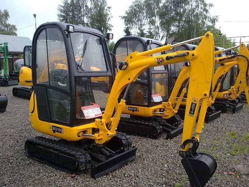 JCB 8018 2007 rok --- koparka gąsienicowa — zdjęcie 2