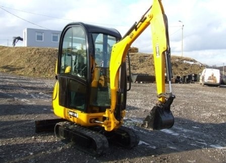 Minikoparka gąsienicowa JCB 8018 , .roku 2010.. — zdjęcie 2