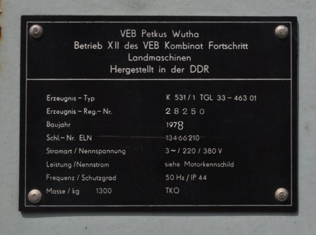 Sprzedam Petkus Gigant K-531 — zdjęcie 4
