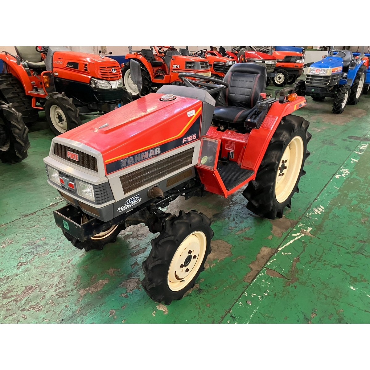 Traktor Yanmar F165D | Mini traktor z Japonii — zdjęcie 1