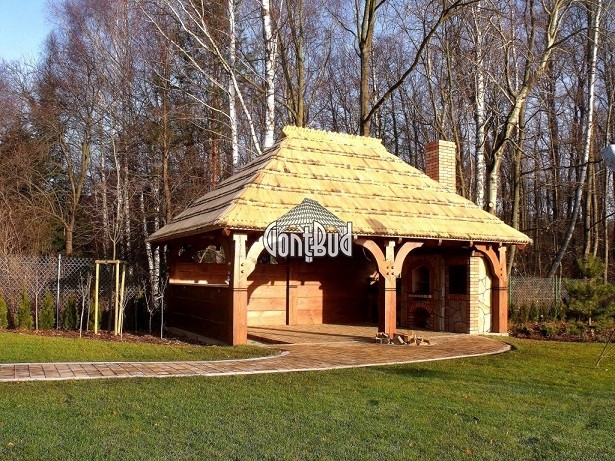 Altana biesiadna ogrodowa wiata weselna altanka restauracyjna  — zdjęcie 5