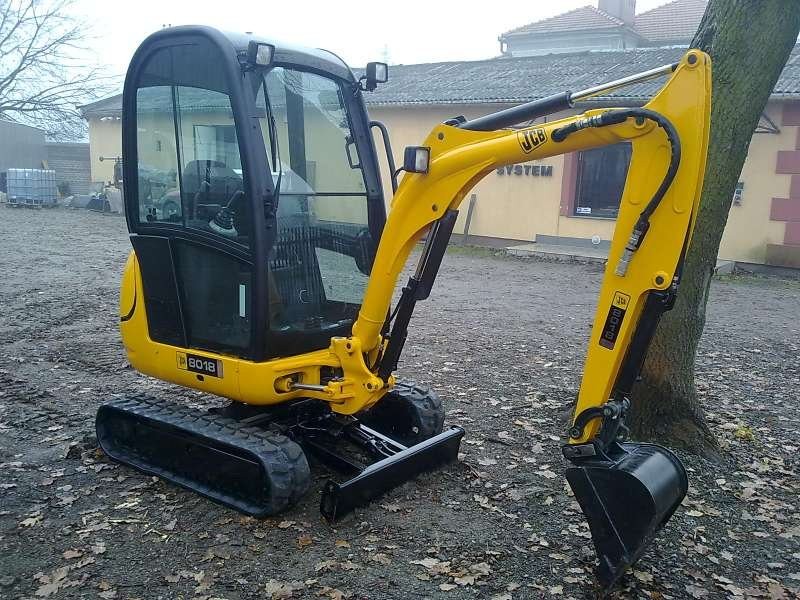 JCB 8018 minikoparka 1,5t - rok: 2007