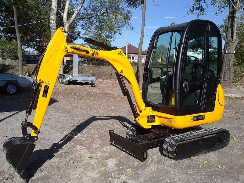 JCB 8018 - 2007 rok - minikoparka — zdjęcie 1