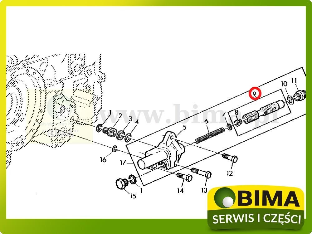 Zawór rozdzielacza John Deere 1140,2040S,2140,3040,3140 — zdjęcie 3