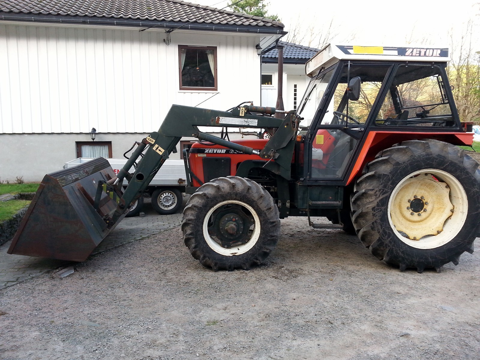 Ciągnik Zetor 634O kompletny ładowacz czołowy — zdjęcie 1
