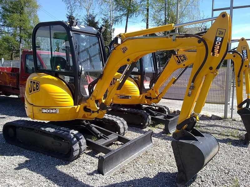 Minikoparka JCB 8032 ZTS - 2006 rok — zdjęcie 1